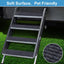 3 Pzas Fundas Escalones Caravana 22x7.5" Antiderrap Gris