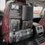 Organiz. respaldo asiento coche con 5 bolsas Molle negro
