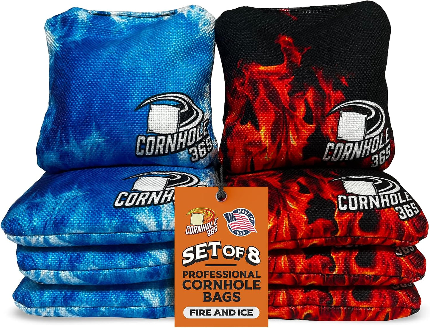 Bolsas Cornhole tela poliéster relleno resina uso interior