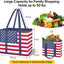 3 Pzas Bolsas Reutiliz. Comestibles Plegables Reforzadas