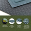 Alfombra Colección Boxwood Bungalow Flooring Bluestone