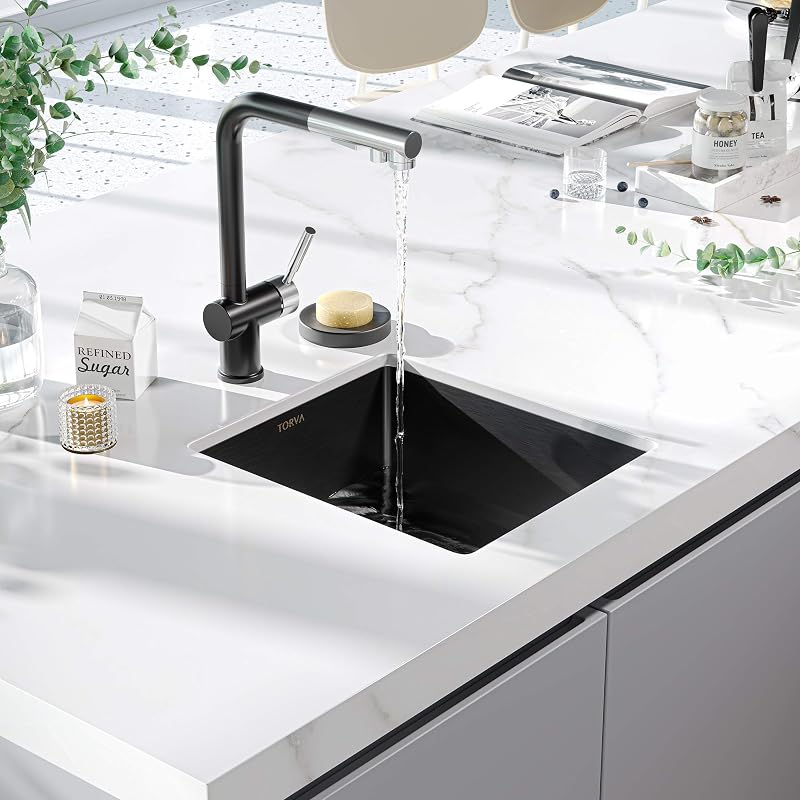 Fregadero cocina nano color negro