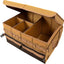 Organiz. maletero 70L 4 compartimentos coche
