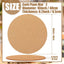 2 Posavasos Corcho 16pulg Doble Capa Tapete Plantas
