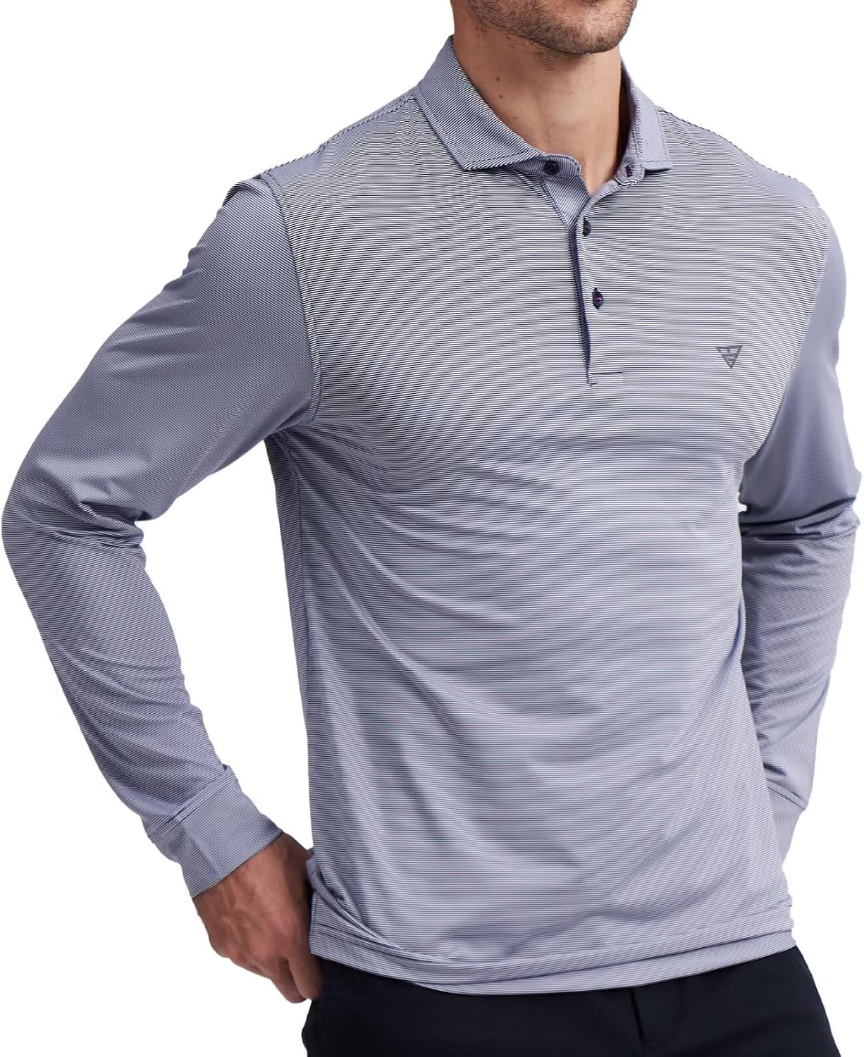 Camisa Polo Hombre Manga Corta y Larga Secado Rápido Deporte