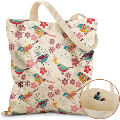 Bolso Canvas con Bolsillos para Mujer Estilo Reutiliz.