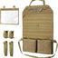 Organiz. asiento coche ajuste universal con correas molle