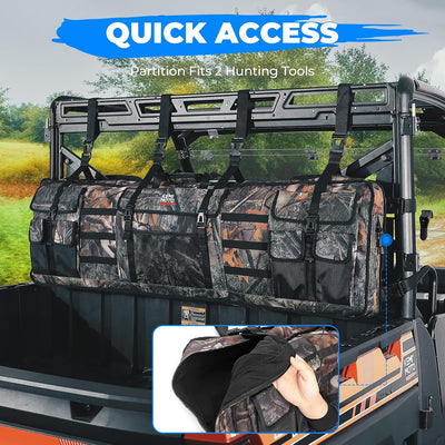 Estante doble para UTV Polaris Ranger herramientas