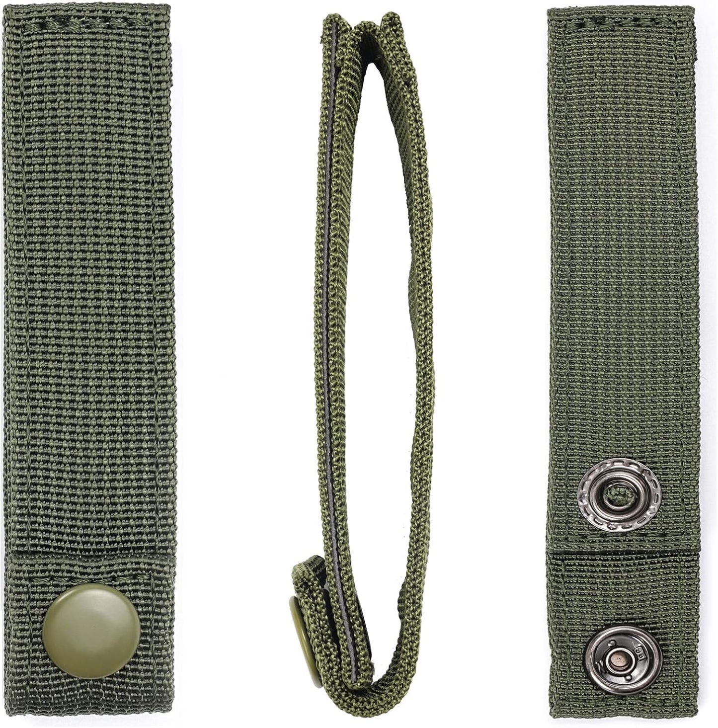 Cintas Molle con Cremallera 4x6 pulg Militar
