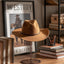 Soporte sombrero vaquero metal resistente escritorio