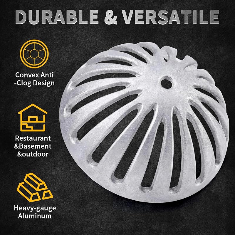 Colador de drenaje de aluminio para cocina hogar jardín