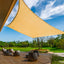 Toldo rectangular 16x16ft tela bloquea UV para patio jardín