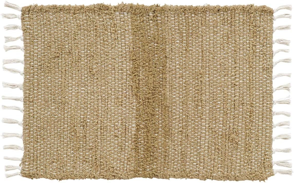 Alfombra Chindi arpillera bronceado 20x30