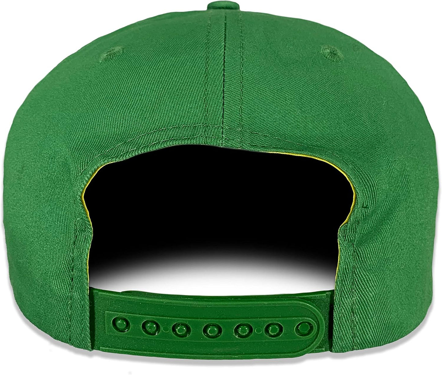 Sombrero sarga completo Farm State Pride verde amarillo