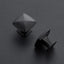 Pomos negros mate para gabinetes pack 20