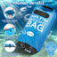 2 Pesos Piscina 25L 500D PVC Impermeables Plegables
