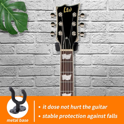 Soporte pared ukelele guitarra 3 ganchos acústica eléctrica