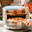 Pala pizza bambú laminado tabla servir madera 19x11.75pulg