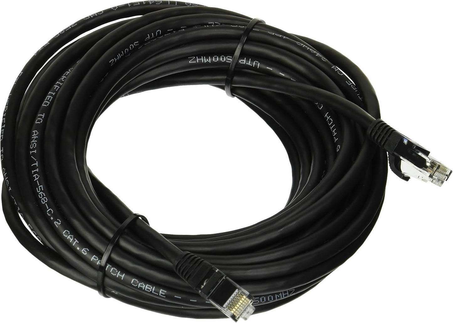 Cable Cat6 sin blindaje 9.14m negro
