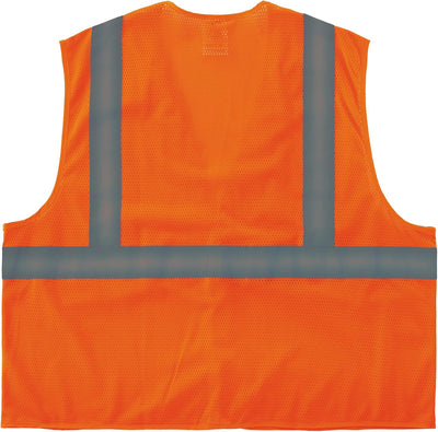 Chaleco seguridad alta visibilidad tipo R clase 2 naranja
