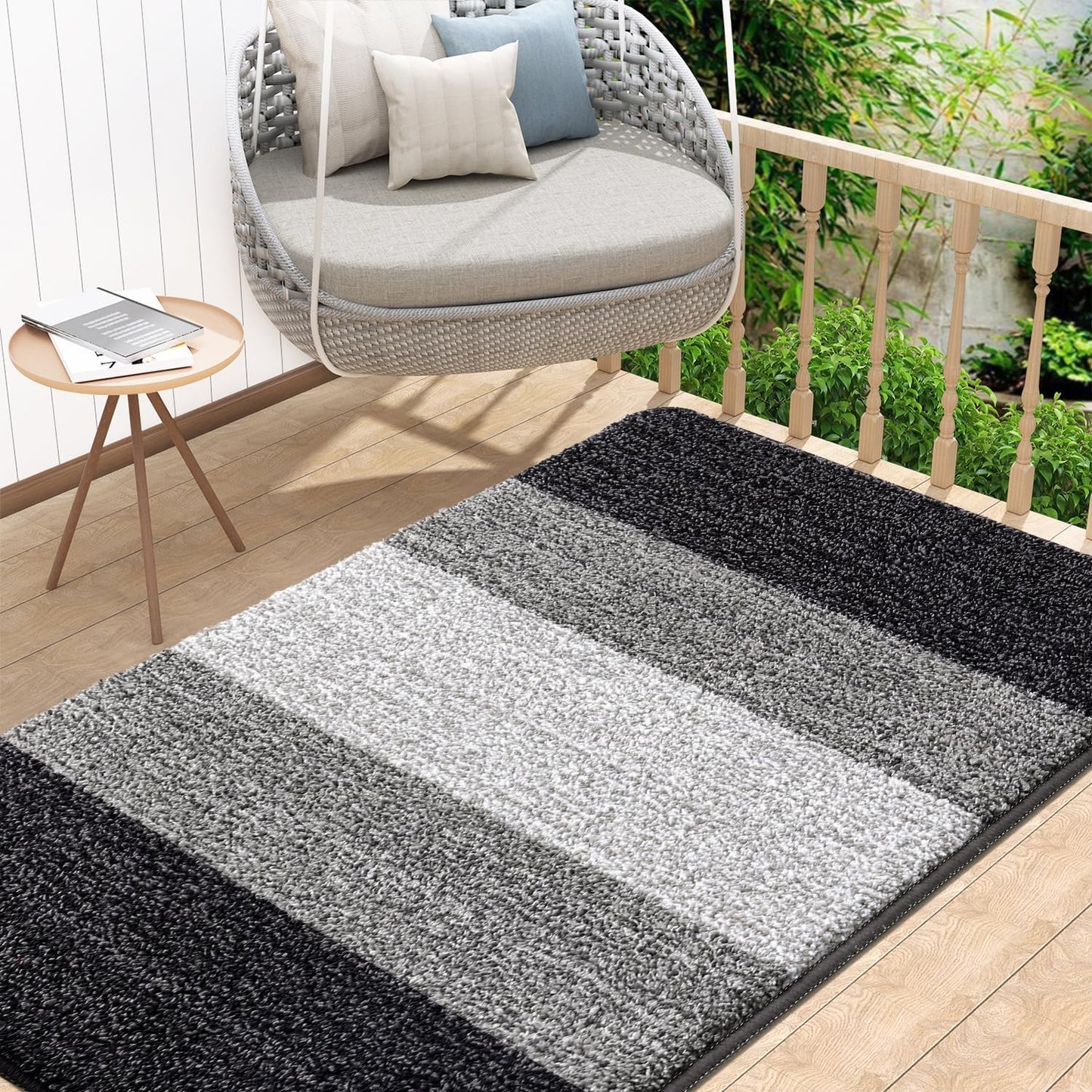 Tapete puerta 48x32" antiderrap absorbente perfil bajo