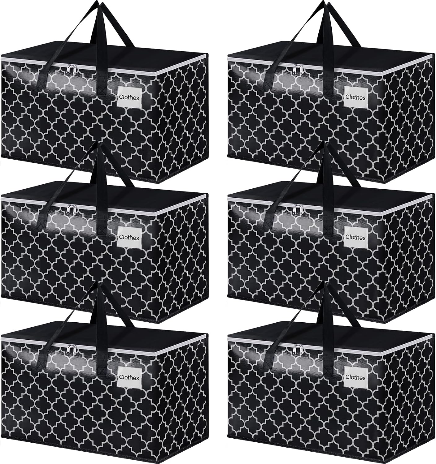 Bolsas mudanza con bolsillos etiquetas cremallera