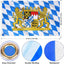 Bandera Oktoberfest 3x5ft doble cara con ojales latón para bar