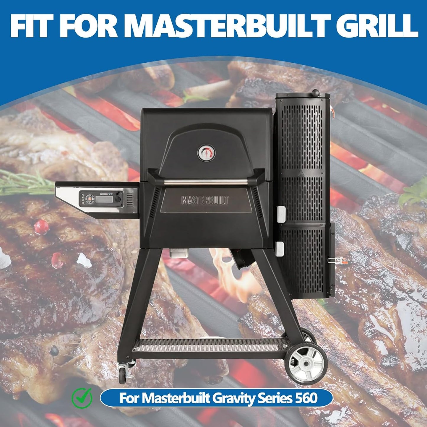 Rejillas hierro fundido para Masterbuilt Gravity 560
