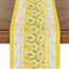 Camino mesa floral margaritas verano 13x72pulg