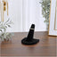 Pantalla dedo anillo terciopelo negro base 2" set 2