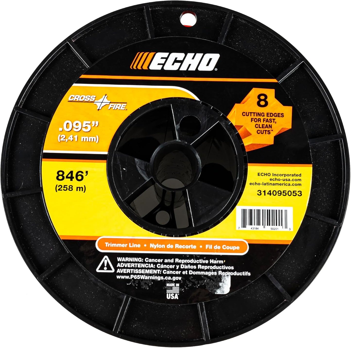 Línea recortadora multicara 846pulg .095"