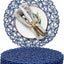 8 Manteles Papel Trenzado Redondos Antiderrap Resistentes Calor