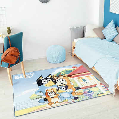 Alfombra interior Bluey 3x5ft antiderrap para niños