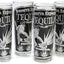 Set 4 chupitos mexicanos aluminio repousse