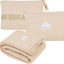 Manta viaje suave 70x56" color beige
