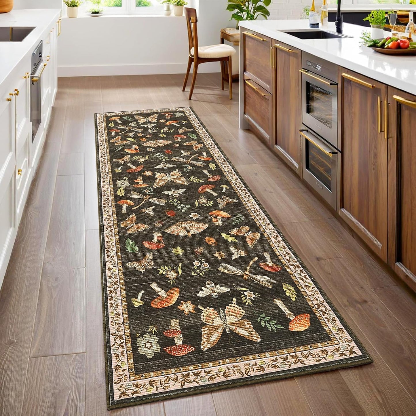 Alfombra lavable corredor 2x6ft antiderrap baño cocina
