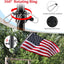 Soporte poste bandera exterior 6" resiste 3x5 y 4x6