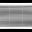 Rejilla filtro retorno aluminio 25x20 con flujo aire