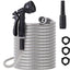 Manguera jardín acero inox 304 75ft con conector hembra a macho