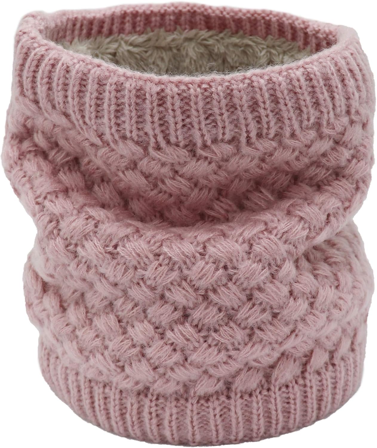 Bufanda cuello punto forro polar invierno unisex