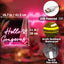 Letrero Neón Hola Hermosa Rosa LED para Barra Cerveza