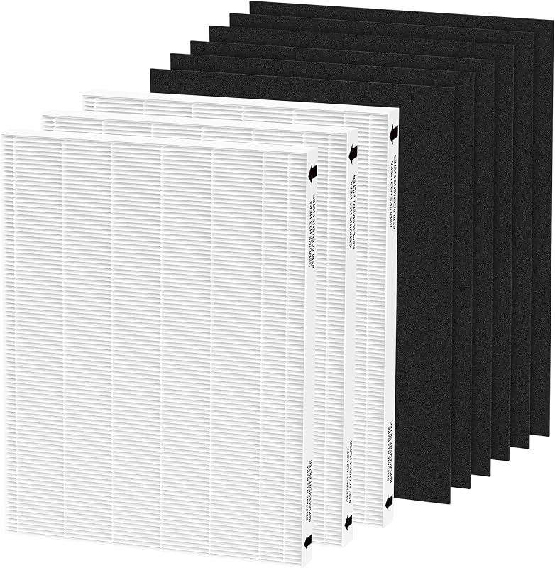 3 Pack Filtros Carbón Activo Comp Purificadores 290 300 DX95