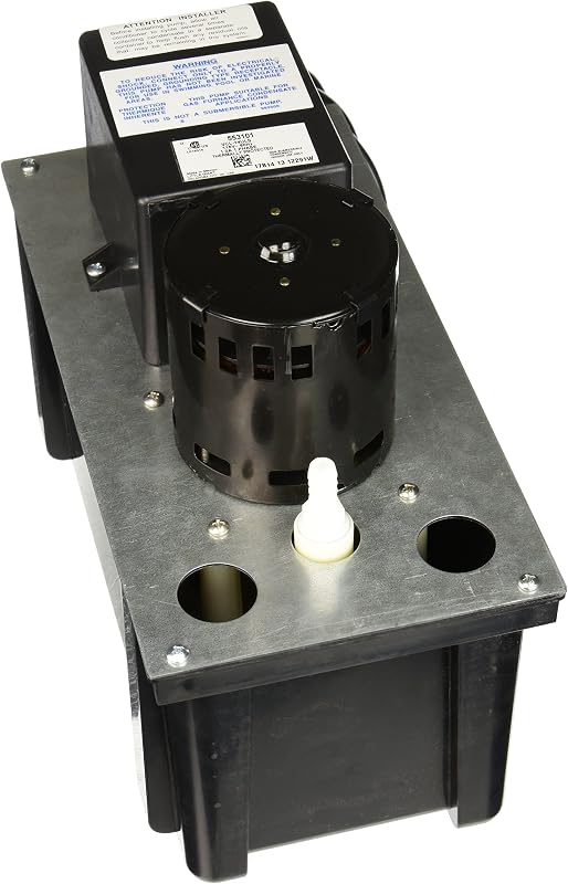 Bomba extracción condensación 115V 1/50HP 1gal negro