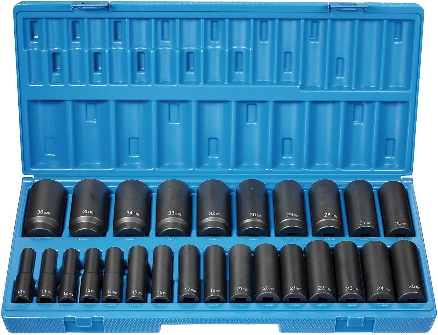 Set 26 Pzas Llaves Métricas 1/2pulg 12 Puntos