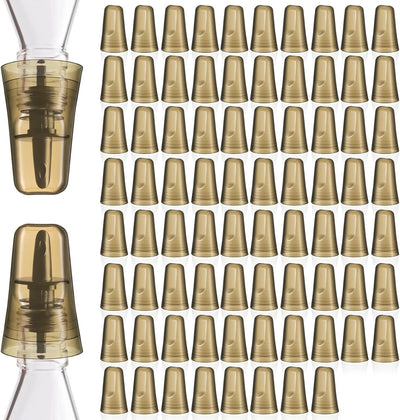 80 Pzas Tapones Boquilla Silicona Dispensador Universal