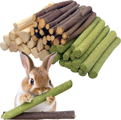 Palitos madera molar animales pequeños 8.82oz bambú dulce