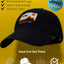 Sombrero twill sin estructura bordado negro