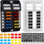 Bloque fusibles 12V con LED 12 circuitos automóvil