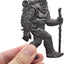 Insignia metal 3D Sasquatch para autos y casas rodantes negro