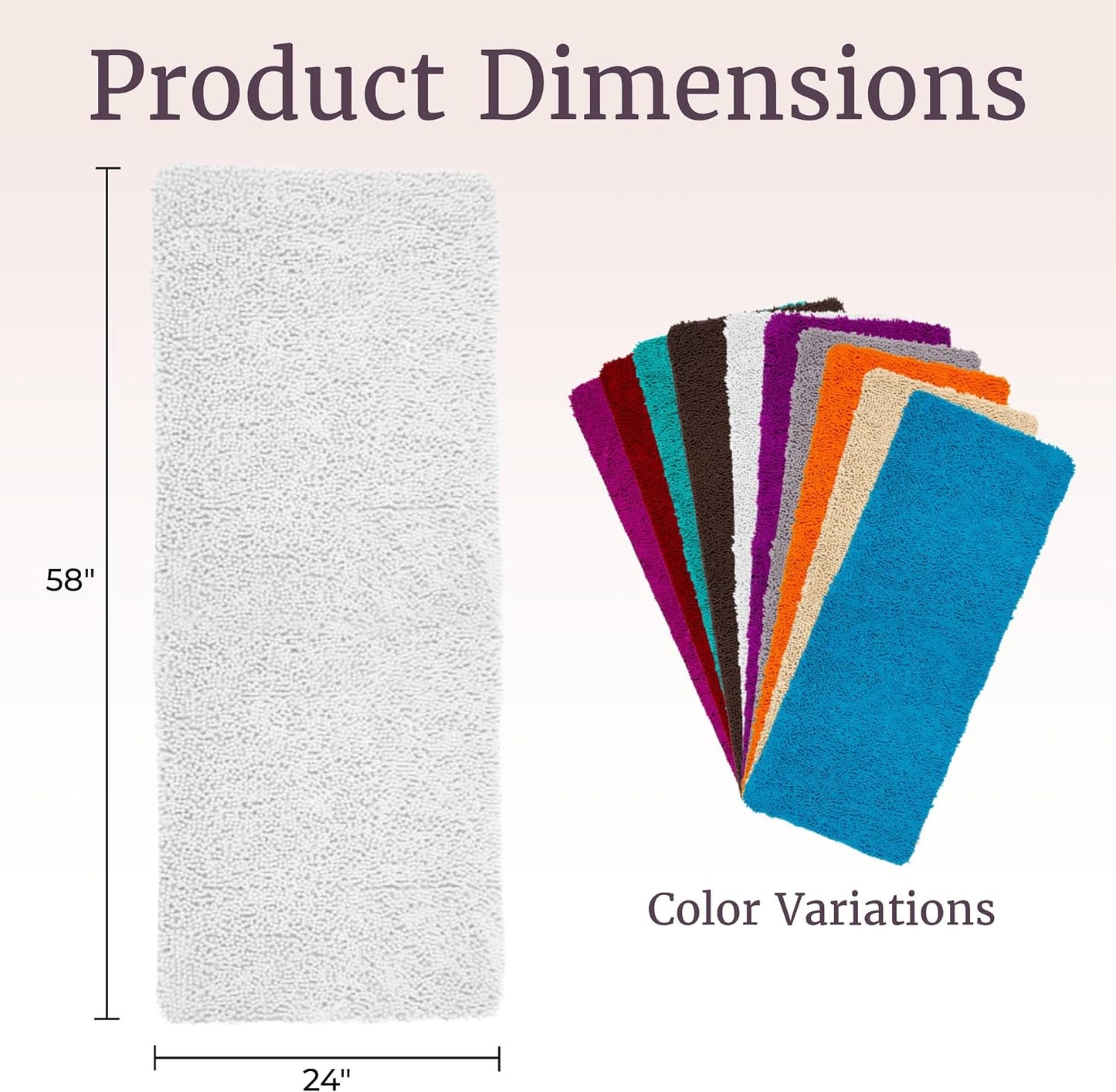 Alfombrilla viscoelástica 2 Uds color borgoña